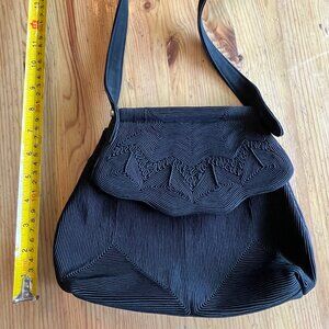 Silver Blue USA Purse